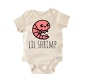 Shrimp Seafood Fish - Baby Boy Girl Clothes Infant Bodysuit Funny Cute