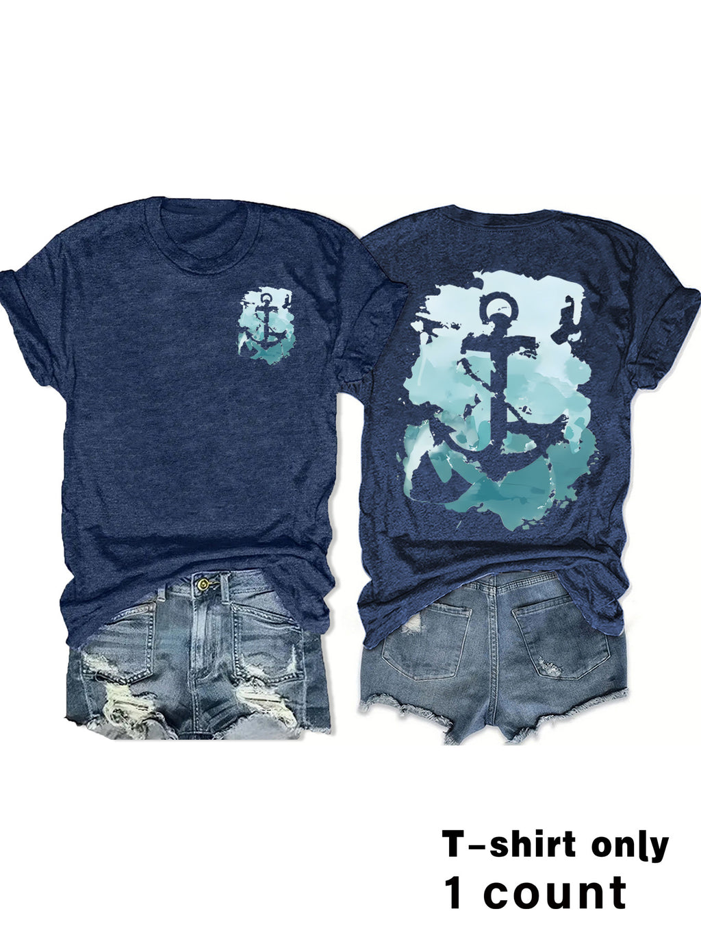 Ocean Cross Top Women's T-shirt