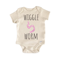 Fishing Worm Fish - Baby Boy Girl Clothes Infant Bodysuit Funny Cute