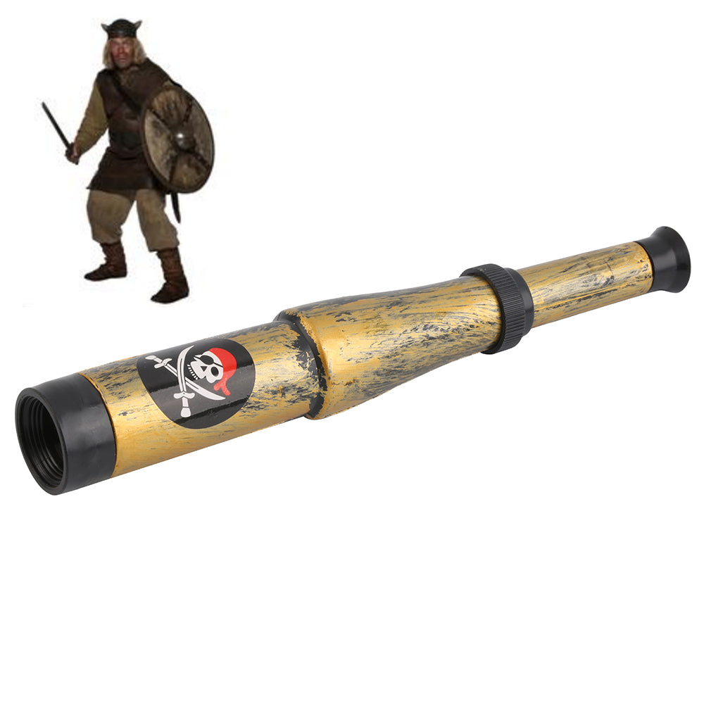 Pirate Captain Costume Toy Nautical Telescope Halloween Party Kids Gift Perfect for a Fancy Dress costume