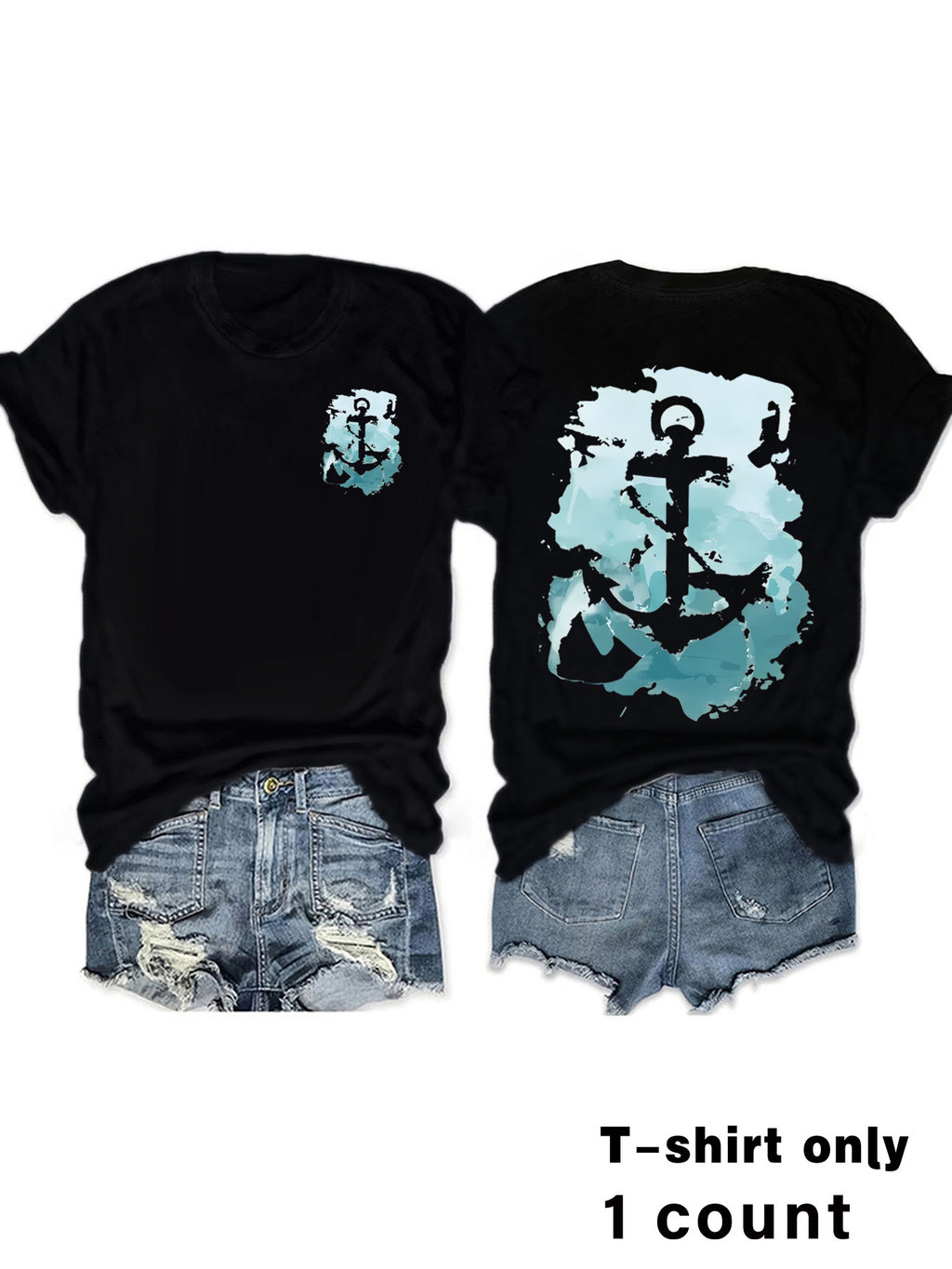 Ocean Cross Top Women's T-shirt