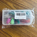 Pezlun Fishing Lures Kit Tackle Box Soft/Hard Bait for Bass Trout