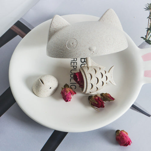 Fish Tea Infuser Cat Mug