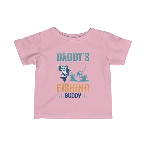 Discover Our Infant Fine Jersey Tee - Daddy's Fishing Buddy