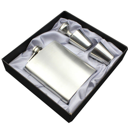 Hip Flask (8 oz) Personalized to your desire. Fish Monogram