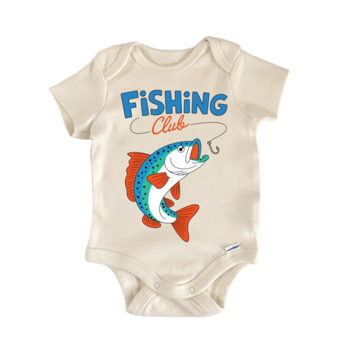 Fishing Club Hook Bass - Baby Bodysuit