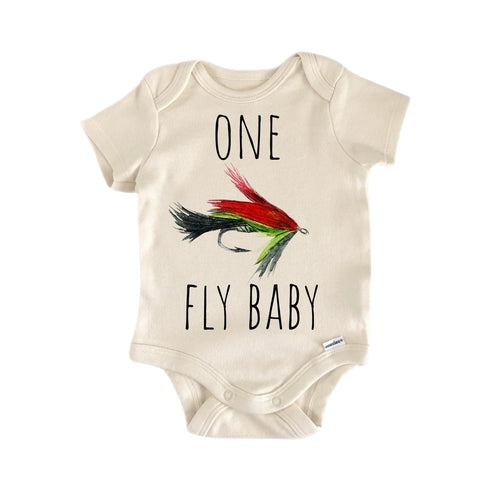 Fly Fishing Lure - Baby Boy Girl Clothes Infant Bodysuit Funny Cute