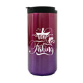 Gone Fishing 14oz Insulated Coffee Tumbler